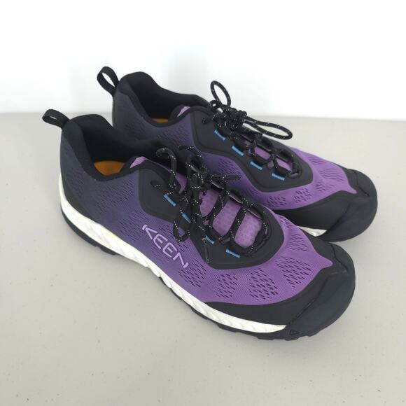 Keen NXIS Speed Hiking Shoes in English Lavender/Ombre Women's Size 12 - Picture 3 of 15